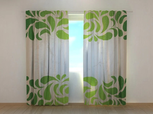 Tende ornamento verde - ornamento,
