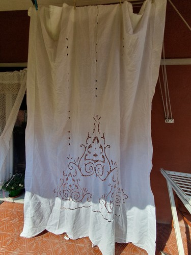 Tenda ricamata cotone x - cotone,