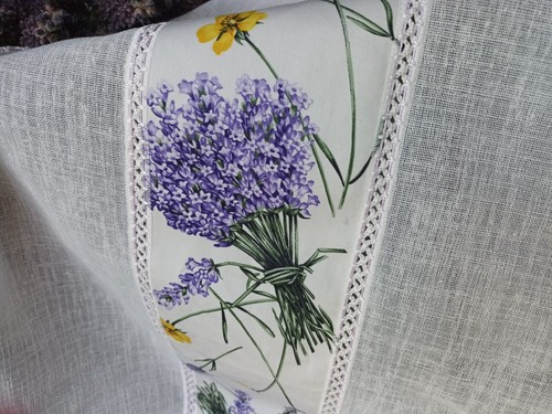 Tendina cucina lavanda - da,